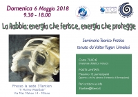 Rabbia: Energia che ferisce, energia che protegge - 3Tantien Zen Shiatsu -“Evento Apos Approved” - Milano - 6 Maggio 2018