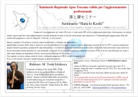 Seminario Regionale di Aggiornamento e Valutazione - "Hara to Koshi - Hara e Anche"- Toscana - Chianciano Terme 28-29 Febbraio/ 1&deg; Marzo 2020