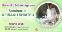 Seminario di KEIRAKU Shiatsu - SHIATSU MILANO EDITORE -&ldquo;Evento Apos Approved&rdquo;- Milano - 28/29 Giugno 2025
